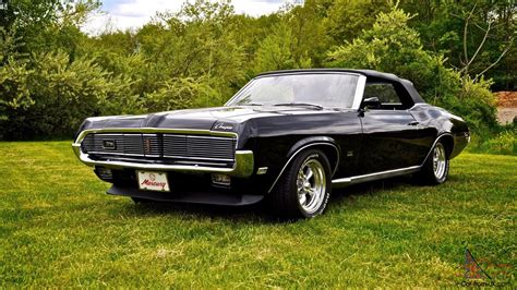 1969 Mercury Cougar XR7 Convertible Triple Black