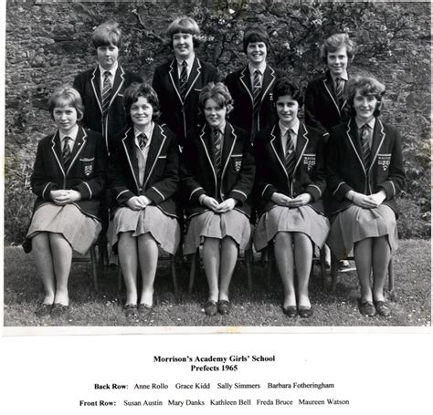 Girls' School Prefects 1965