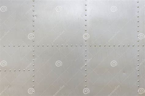 Metal Aluminum Surface of the Aircraft Fuselage Texture Stock Image ...