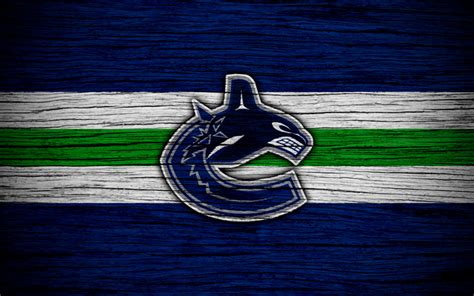 Download wallpapers Vancouver Canucks, 4k, NHL, hockey club, Western Conference, USA, logo ...