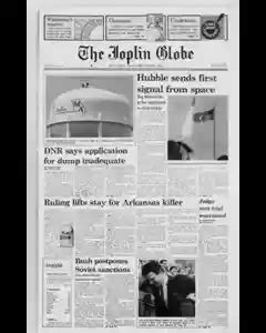 Joplin Globe Newspaper Archives, Apr 25, 1990