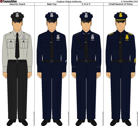 Custom Police Uniforms by Grand-Lobster-King on DeviantArt