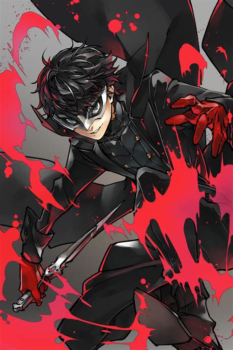 Joker (Persona 5) - Amamiya Ren - Image by Pixiv Id 24548668 #2248807 ...