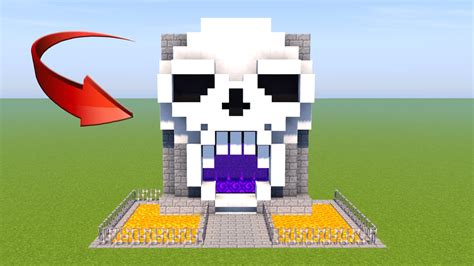 Custom Nether Portal - Minecraft: How to Make Skull Nether Portal ...