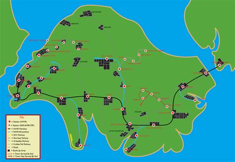 RWS Isle Of Sodor Map (Circa 1997) by TheAusterityEngine on DeviantArt