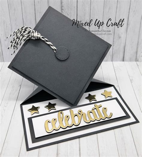 Graduation Cap Easel Card | Graduation cards handmade, Stampin up graduation cards, Graduation ...