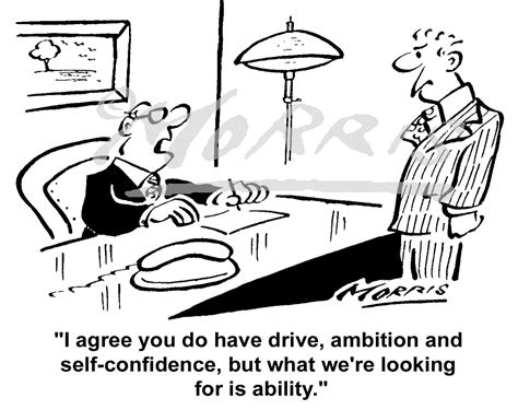 Recruitment cartoon, Recruitment comic, hiring comic – Ref: 3092bw | Business cartoons