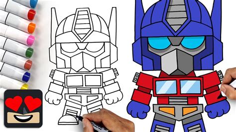 Transformers Optimus Prime Drawings Easy