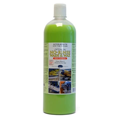 Optimum No Rinse Wash & Wax - 32 oz. concentrate