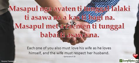 Ilocano Love quotes 34 - Learn Filipino