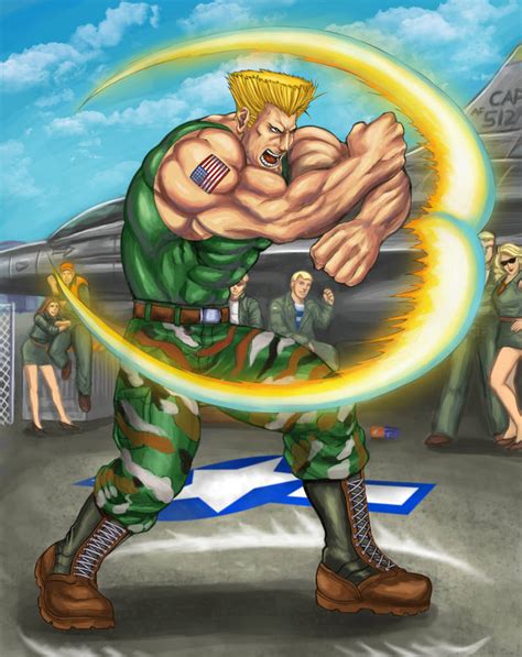 Guile - Sonic BOOM (Street Fighter II) by SoulStryder210 on DeviantArt