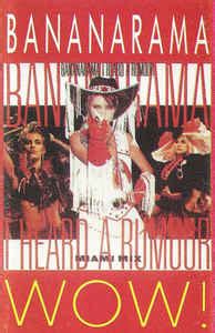 Bananarama - Wow! (1987, Cassette) | Discogs