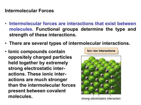 Intermolecular Forces