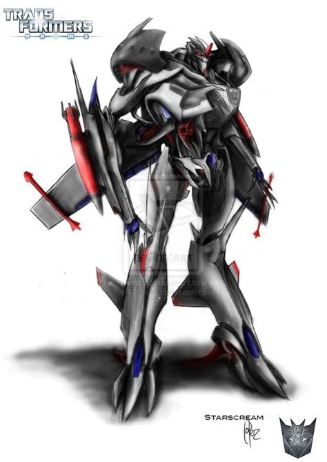 A colored version of Starscream's earlier concept art :) Pretty cool ...