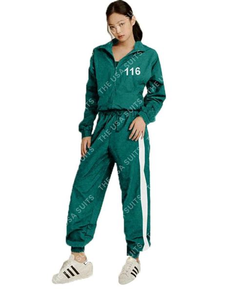 Squid Game Green Tracksuit | Order Green Track Suit