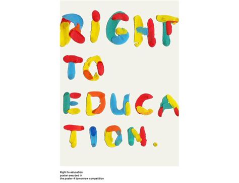 Pin by Kris on Posters | Education poster, Right to education, Right to education poster