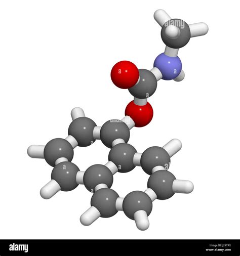 Carbaryl molecule Cut Out Stock Images & Pictures - Alamy