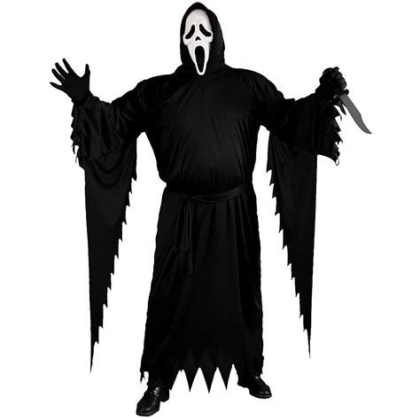 Ghost Face Adult Costume - Plus Size - Walmart.com