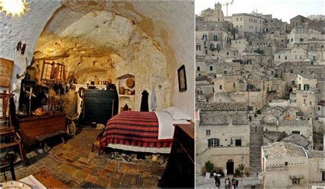 Sassi di Matera-One of the oldest caves in Italy dates back to the Stone Age and is still ...