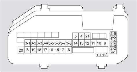 ᐅ Honda Accord (2008 - 2009) Fuse Box Diagram 🔧