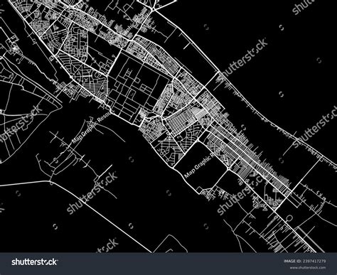 Vector city map of Abadan in Iran with white - Royalty Free Stock Vector 2397417279 - Avopix.com