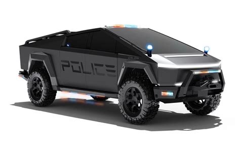 Tesla Cybertruck Police Kit from Unplugged Performance Coming ...