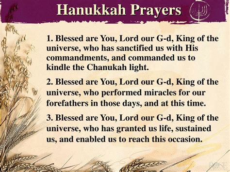 PPT - Hanukkah Prayers PowerPoint Presentation, free download - ID:411437