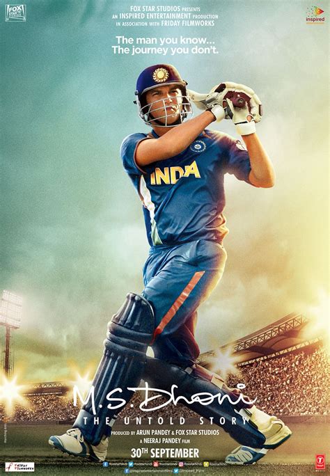 Poster Alert: Sushant Singh Rajput Is True Copy Of M.S. Dhoni In New Poster Of M.S. Dhoni Biopic