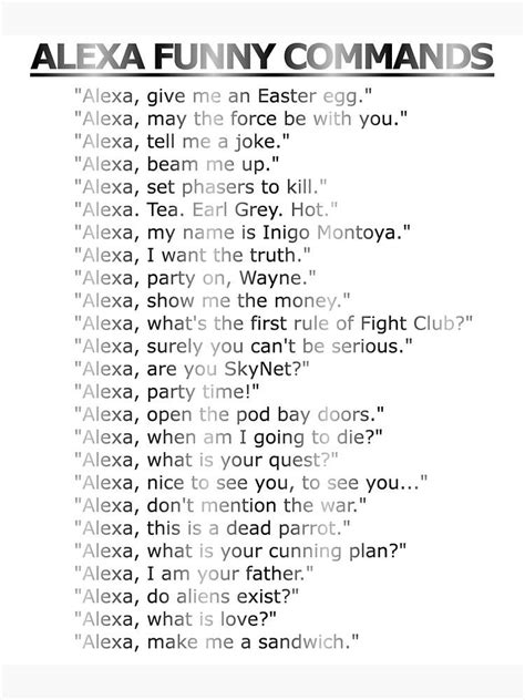 Funny Secret Phrases for Alexa & Echo