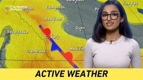 Severe Storm Setup on the Prairies Saturday With Large Hail, Rotation Risk - YouTube