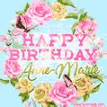 Wishing You A Happy Birthday, Anne-Marie! Best fireworks GIF animated ...