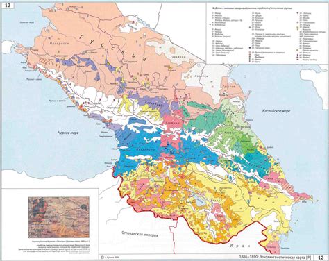 Ethnic map of the Caucasus 19th century : r/armenia