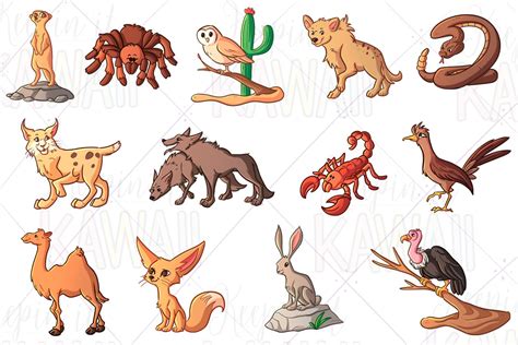 INSTANT Desert Animals Svg Cut Files And Clip Personal And Commercial | lupon.gov.ph