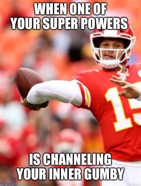 Mahomes – Gumby Meme