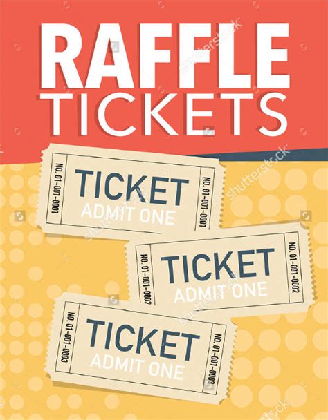 15+ Raffle Tickets - PSD, AI, EPS