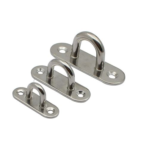 316 Stainless Steel Pad Eye Plate U Hooks - vadania.de