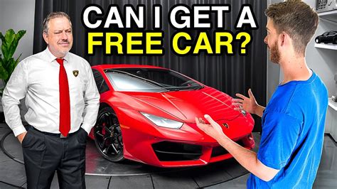 I Asked 100 Dealerships for a Free Car! - YouTube