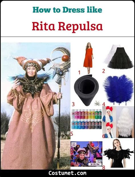 Rita Repulsa Costume for Halloween