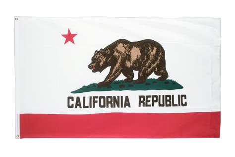 Large California Flag - 5x8 ft - Royal-Flags.co.uk