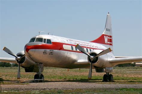 Western Airlines Convair 240 Photo by Konstantin Von Wedelstaedt Passenger Aircraft, New ...