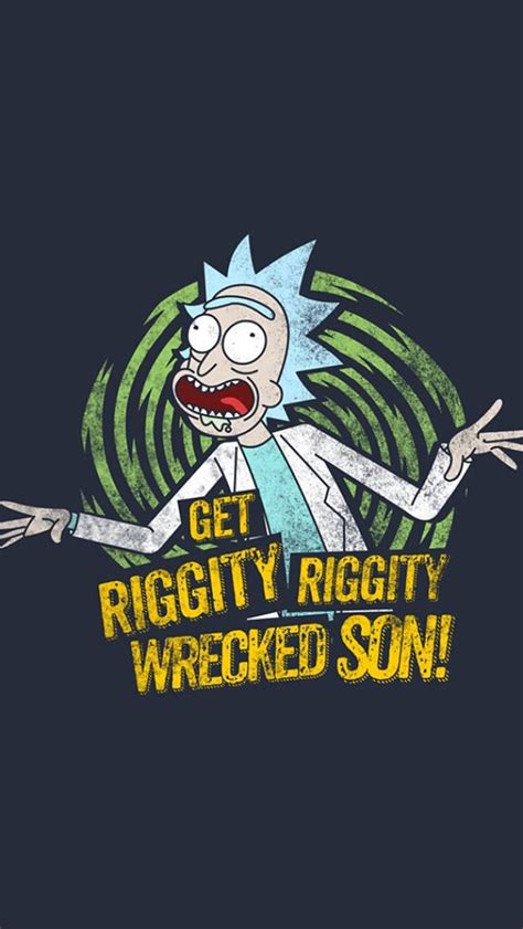 Download Funny Rick And Morty iPhone Wallpaper | Wallpapers.com