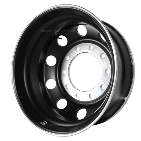 Alcoa 22.5 Dura-Black™ Forged Aluminum Semi Truck 4 Wheel Package – Buy ...