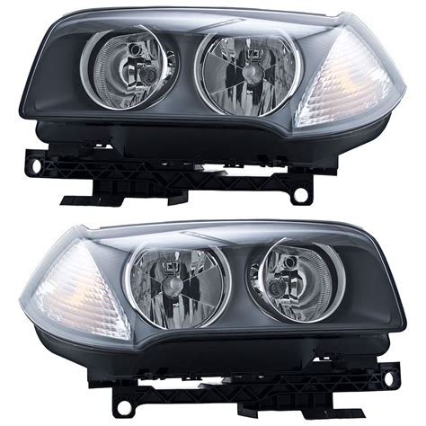 2007 Bmw X3 Headlight Assembly Pair Headlight Assembly Pair - Halogen without Adaptive ...