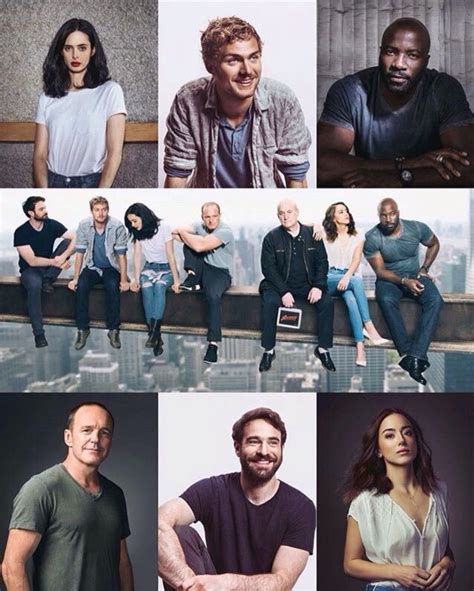 A photo shoot with the Marvel Television heroes : r/marvelstudios