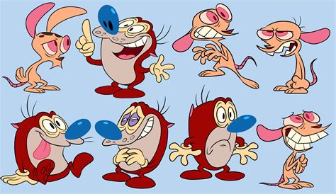 Ren and Stimpy by Lumspark on Newgrounds