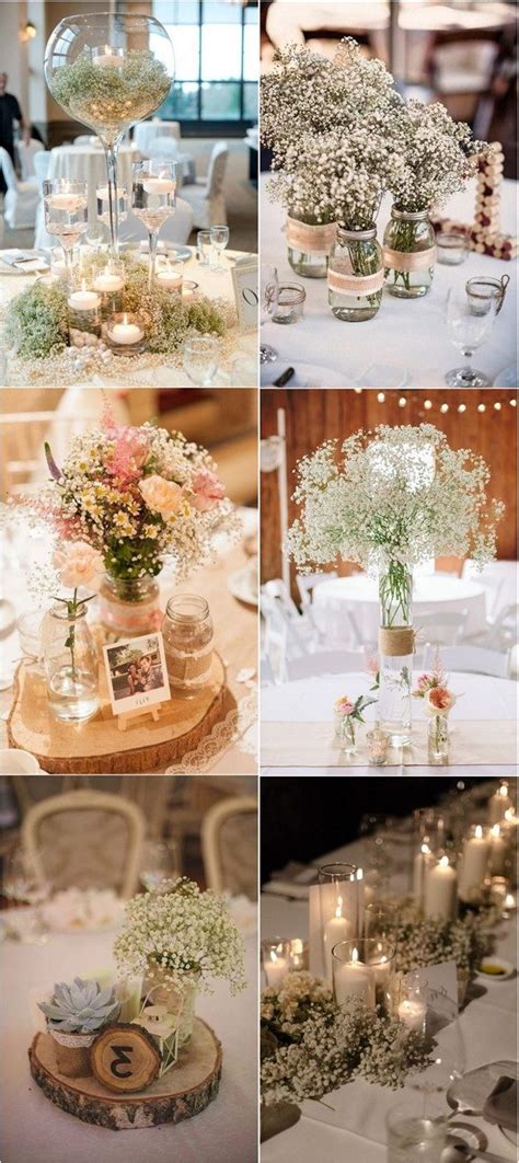 20 Budget-friendly Baby’s Breath Wedding Centerpieces – Page 2 of 2 ...