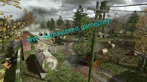 Call of Duty 4 remastered - Overgrown TDM gameplay multiplayer - YouTube