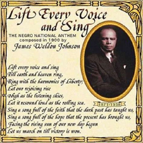 Black ThenThe Black National Anthem: Lift Every Voice and Sing by James Weldon Johnson - Black Then