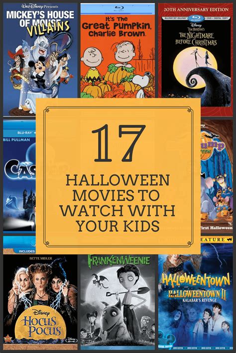 17 of the Best Halloween Movies to Watch with your Kids - With Love From Bex