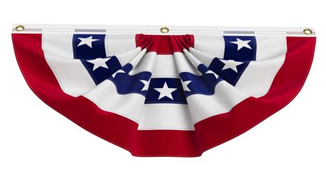 American Flag Bunting Banner Set 3D - TurboSquid 2125925